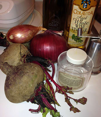 This is what a beet looks like. This is what a beet looks like.